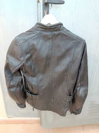 Chaqueta cuero moto spidy mujer Talla 40