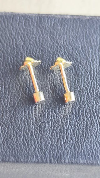 Pendientes bebé oro nuevos