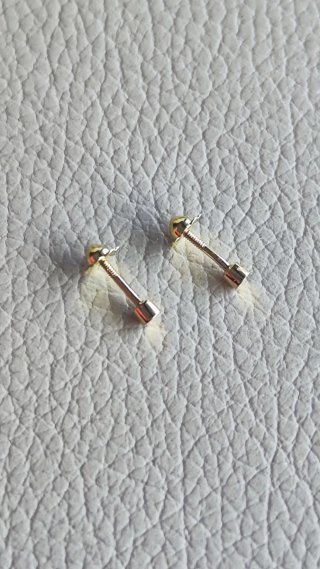 Pendientes bebé oro nuevos