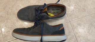 Zapatillas Skechers Casuales Azul/Gris