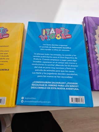 Libro Itarte Vlogs: Superaventura en familia