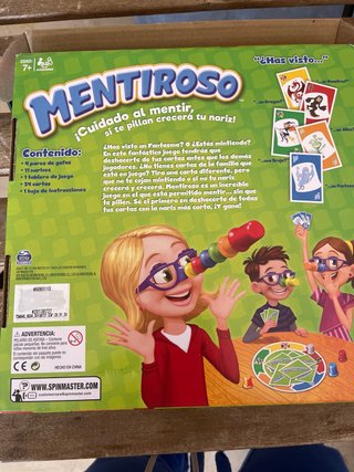 Juego de mesa MENTIROSO