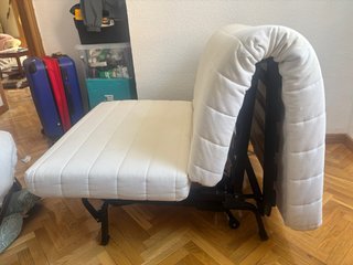 Sofá Cama 1 Cuerpo Blanco