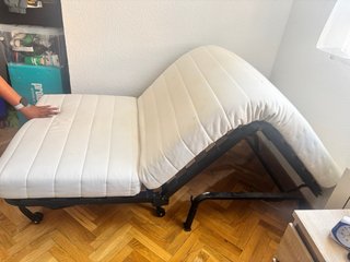 Sofá Cama 1 Cuerpo Blanco