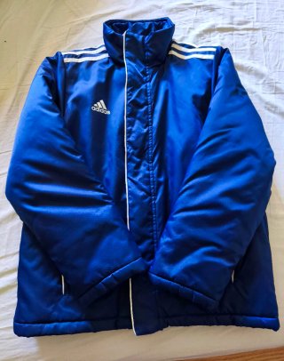Giubbotto Adidas 10 anni blu