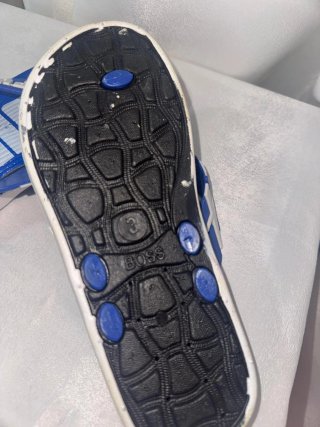 Chanclas Puma Niños Azul y Blanco