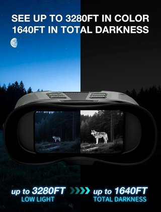 Binoculares nocturnos 4K 1000m NUEVO