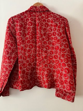 Chaqueta de vestir Estampada