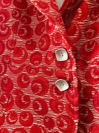 Chaqueta de vestir Estampada