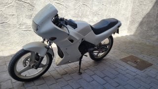 Honda NSR 75 Blanca Deportiva