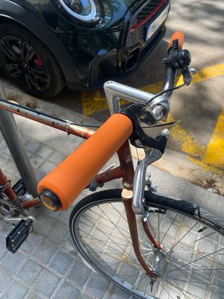 Bici carretera manillar recto