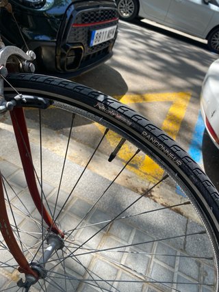 Bici carretera manillar recto