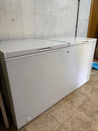 Arcón Congelador Doble Puerta Blanco