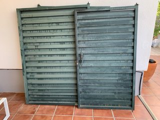 Puertas de hierro para parcela