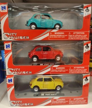 Modellino Fiat 500 F New Ray 1:32