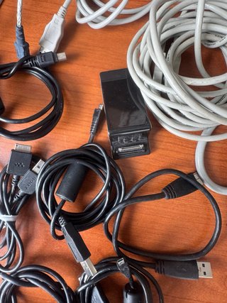 Lotto cavi e adattatori vari