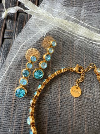 Annaira Collection bracciale e Orecchini Acciaio