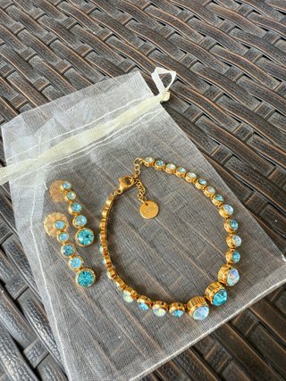 Annaira Collection bracciale e Orecchini Acciaio