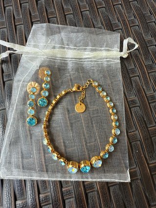 Annaira Collection bracciale e Orecchini Acciaio