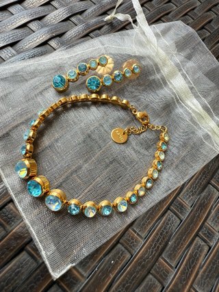 Annaira Collection bracciale e Orecchini Acciaio