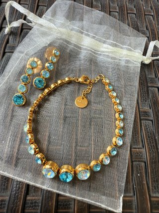 Annaira Collection bracciale e Orecchini Acciaio