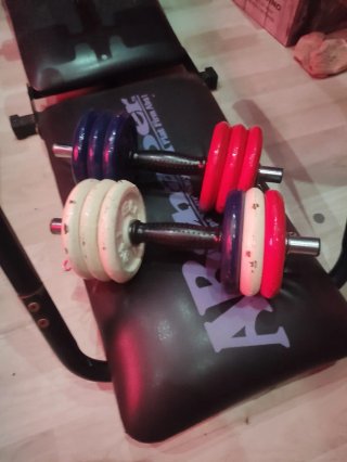 Equipo de gimnasio completo
