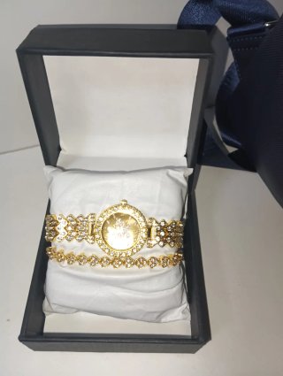 Reloj y pulsera de mujer
