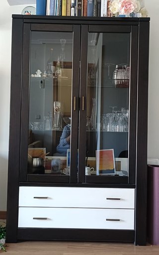 Mueble de salón madera maciza