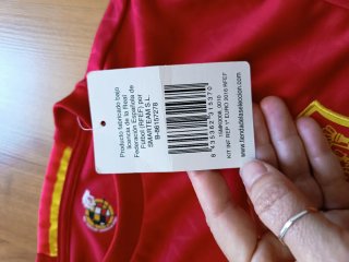Conjunto España niño T10 Mundial 2026