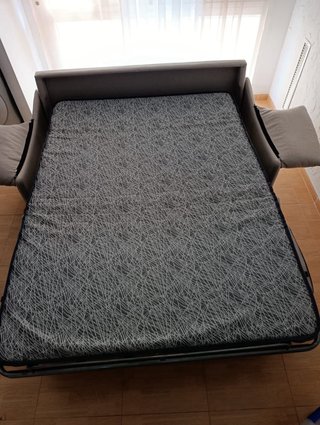 Sofá Cama 2 Plazas Gris