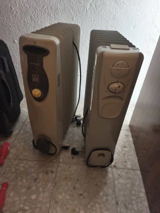 2 Radiadores Eléctricos Calefactores