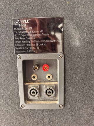 Altavoces Pyle Pro Amplificador IMG Tabla mezclas