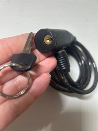 Candado Cable Espiral