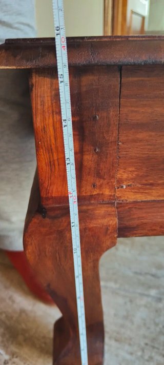 Mesa de centro de madera maciza