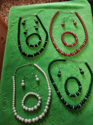 Juego Collar+Pulsera+Pendientes Nuevo