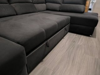 Sofá cama rinconero con doble chaise longue