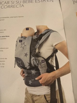 Mochila Portabebés Fidella Fusión Sin Usar