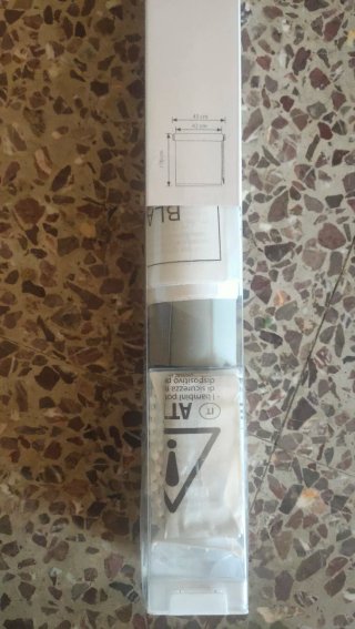 Estor Enrollable JYSK Gris Claro 45x170 NUEVO