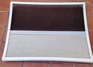Oscurecedor y mosquitera para claraboya panorámica