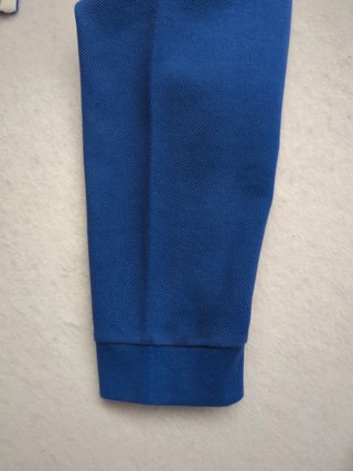 Polo Vintage manga larga azul Lacoste / Talla M