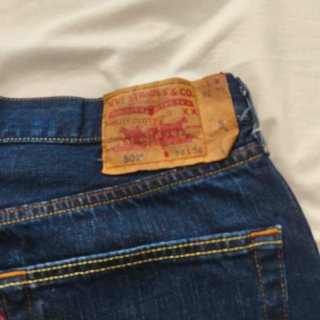 Levi's 501 Vaqueros Vintage Auténticos Azules