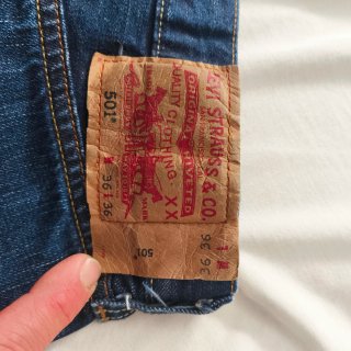 Levi's 501 Vaqueros Vintage Auténticos Azules