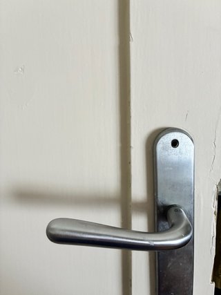 Manilla pomo metálica para puertas