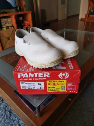 Zapatos de seguridad PANTER blancos