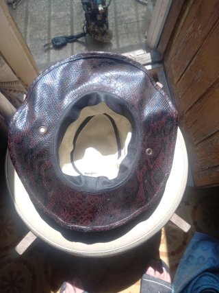 Sombrero Piel Serpiente Verano