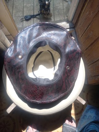 Sombrero Piel Serpiente Verano