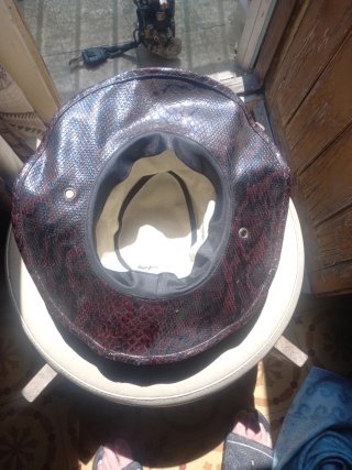 Sombrero Piel Serpiente Verano