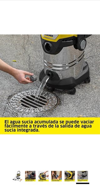 Karcher WD 7 Aspirador Seco/Húmedo Precintado