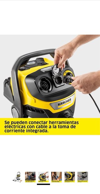 Karcher WD 7 Aspirador Seco/Húmedo Precintado