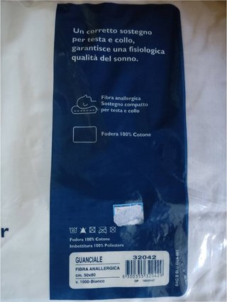 Coppia Guanciali Bassetti Blu